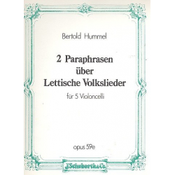 2 Paraphrasen über lettische -Bertold Hummel