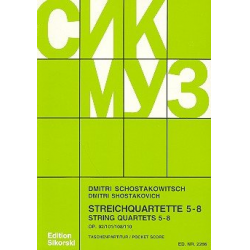 Streichquartette Nr.5-8 -Dmitri Shostakovitch / Schostakowitsch