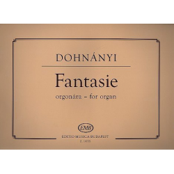 Fantasie für Orgel -Ernst von Dohnányi