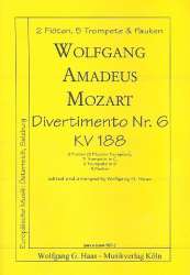 Divertimento Nr.6 KV188 : -Wolfgang Amadeus Mozart