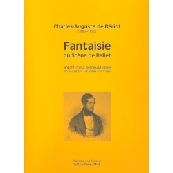 Fantaisie für Violine und Streichorchester : -Charles  A. de Bériot