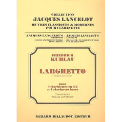 Larghetto pour piano : -Friedrich Daniel Rudolph Kuhlau