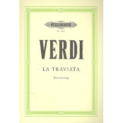 La Traviata : Klavierauszug (dt/it) -Giuseppe Verdi