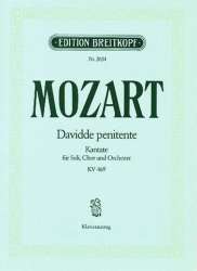 Davide penitente KV469 : -Wolfgang Amadeus Mozart