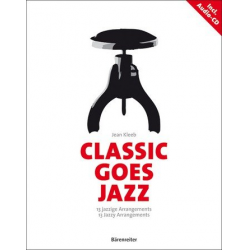 Classic goes Jazz (+CD) : for piano -Jean Kleeb