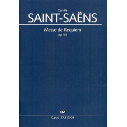 Messe de Requiem op.54 (Klavierauszug) -Camille Saint-Saens / Arr.Fritz Näf