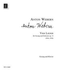 4 Lieder op.13 : -Anton von Webern