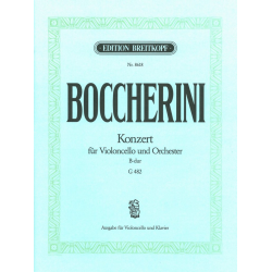 Konzert B-Dur G482 für -Luigi Boccherini / Arr.Christine Schornsheim