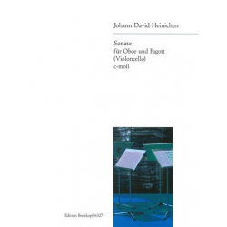 Sonate c-Moll : für Oboe -Johann David Heinichen