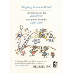 4 Stücke aus der Zauberflöte : -Wolfgang Amadeus Mozart