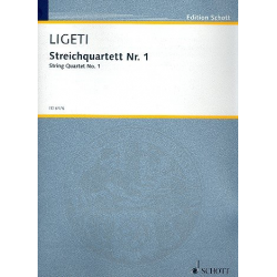 Streichquartett Nr.1 : -György Ligeti