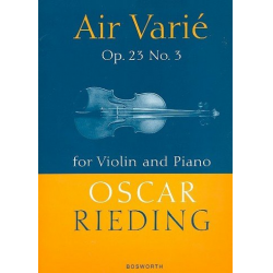 Air varié op.23,3 : -Oskar Rieding