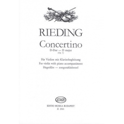 Concertino D-Dur op.5 : -Oskar Rieding