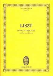 Missa choralis : für gem Chor -Franz Liszt