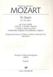 Te Deum laudamus KV141 : -Wolfgang Amadeus Mozart