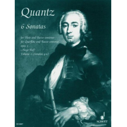 6 Sonaten op.1 Band 2 (Nr.4-6) : -Johann Joachim Quantz