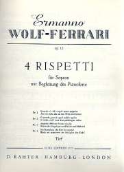 4 Rispetti op.12 : für tiefe -Ermanno Wolf-Ferrari