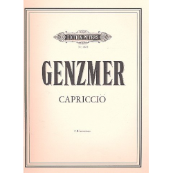 Capriccio : für 2 Klarinetten -Harald Genzmer