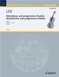 Melodische und progressive Etüden für Cello, Opus 31 -Sebastian Lee / Arr.Hugo Becker