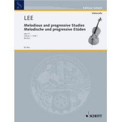 Melodische und progressive Etüden für Cello, Opus 31 -Sebastian Lee / Arr.Hugo Becker