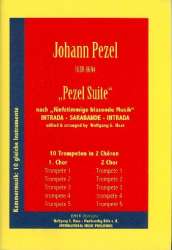 Pezel Suite : für 10 Trompeten -Johann Christoph Pezel