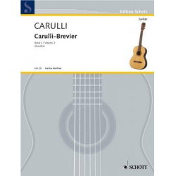 Carulli-Brevier Band 2 : für Gitarre -Ferdinando Carulli