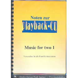 Music for 2 vol.1 (+CD) : B- und Es-Stimmen
