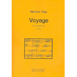 Voyage : für 5 Blockflöten (Ensemble) -Hartmut Tripp