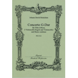 Concerto G-Dur : für Flöte, -Johann David Heinichen