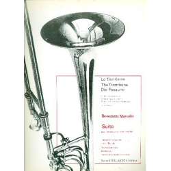 Suite : pour trombone et piano - Benedetto Marcello