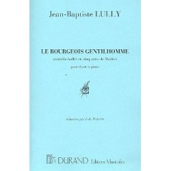 Le bourgeois gentilhomme : -Jean-Baptiste Lully