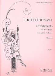 Divertimento op.36 : -Bertold Hummel
