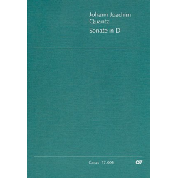 Sonate D-Dur QV1:44 : für Flöte -Johann Joachim Quantz