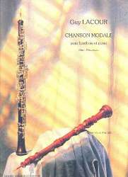 Chanson Modale pour hautbois et piano -Guy Lacour