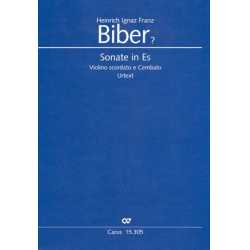 Sonate Es-Dur für Violine (scordato) und Cembalo -Heinrich Ignaz Franz von Biber