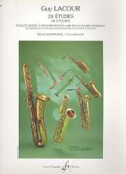 28 études : pour saxophone -Guy Lacour