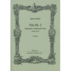 Trio G-Dur Nr.2 op.45 : für Klavier, -Ignatz Lachner