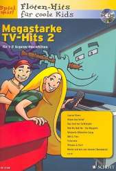 Megastarke TV-Hits Band 2 (+CD) -Diverse / Arr.Uwe Bye