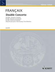 Double concerto für Flöte, Klarinette -Jean Francaix