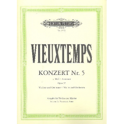 Konzert a-Moll Nr.5 op.37 für -Henri Vieuxtemps