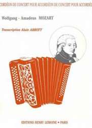 Mozart : pour accordéon de concert -Wolfgang Amadeus Mozart