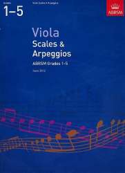 Viola Scales & Arpeggios, ABRSM Grades 15