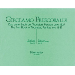 Orgel- und Klavierwerke Band 3 : -Girolamo Frescobaldi