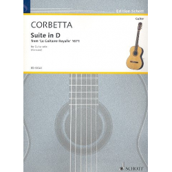 Suite in D : for guitar -Francesco Corbetta