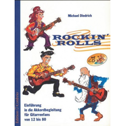 Rockin' Rolls (+CD) : Einführung in die Akkordbegleitung für Gitarrenfans von 12 bis 80. -Michael Diedrich