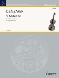 Sonatine : für Violine -Harald Genzmer