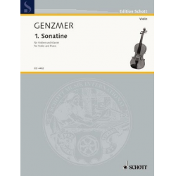 Sonatine : für Violine -Harald Genzmer
