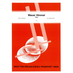 Blauer Himmel - Einzelausgabe Klavier (PVG) -Josef Rixner