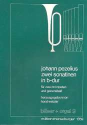 2 Sonaten in B-Dur : für -Johann Christoph Pezel