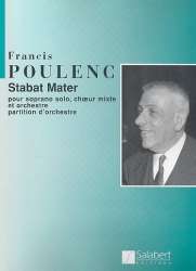 Stabat mater : pour soprano solo, -Francis Poulenc
